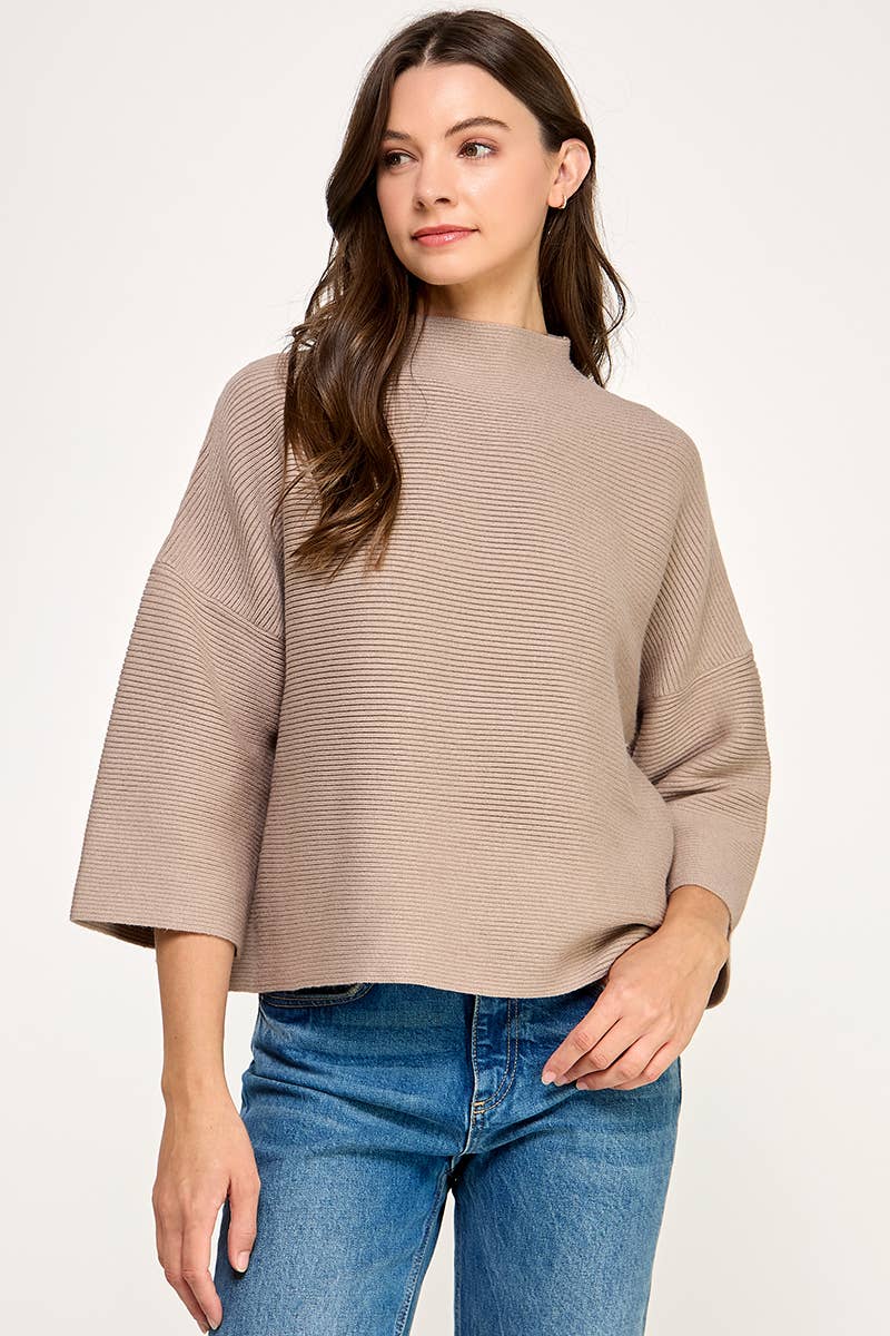 The Mara Sweater - Stone