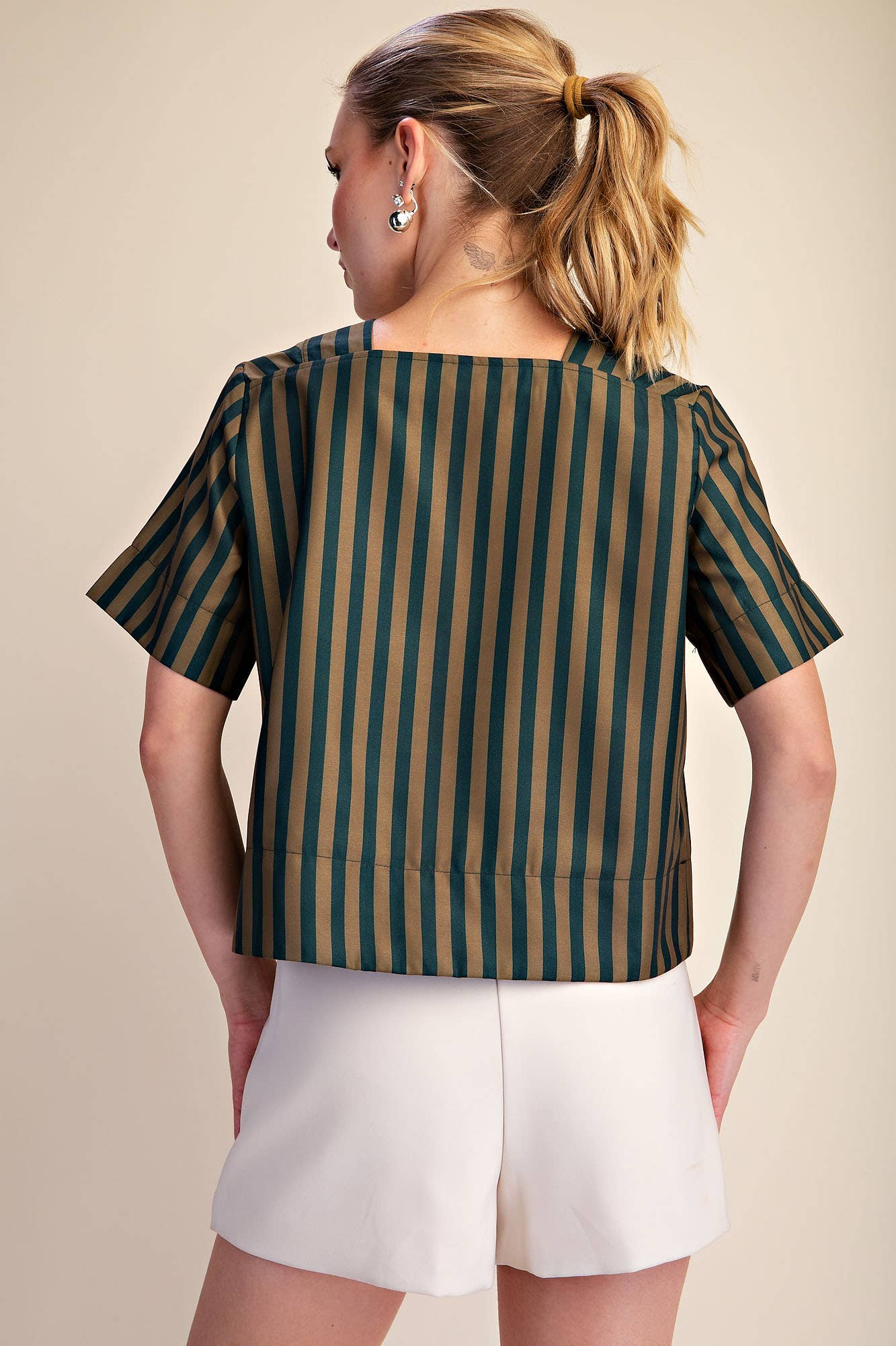 The Olivia Top - Olive