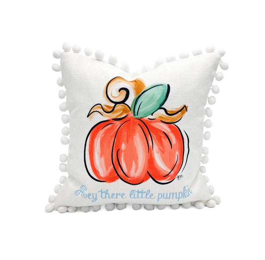 Blue Little Pumpkin Pillow