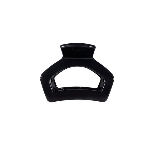 Open | Jet Black | Petite Claw Clip