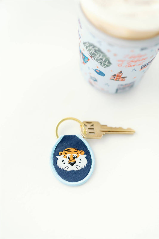 Aubie Keychain