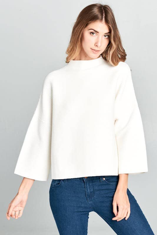 The Mara Sweater - Ivory
