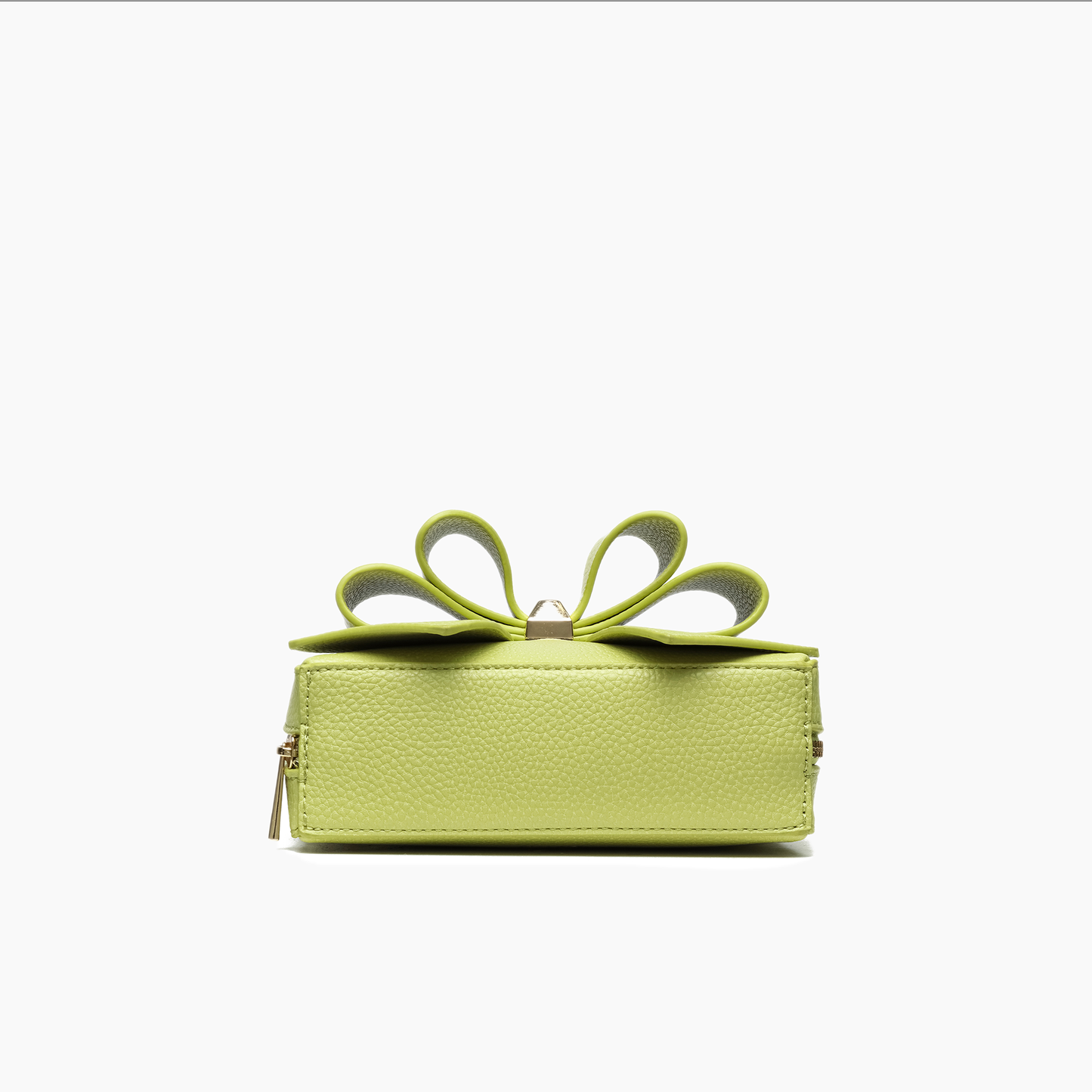 Chloe Bow Mini Crossbody: Lime