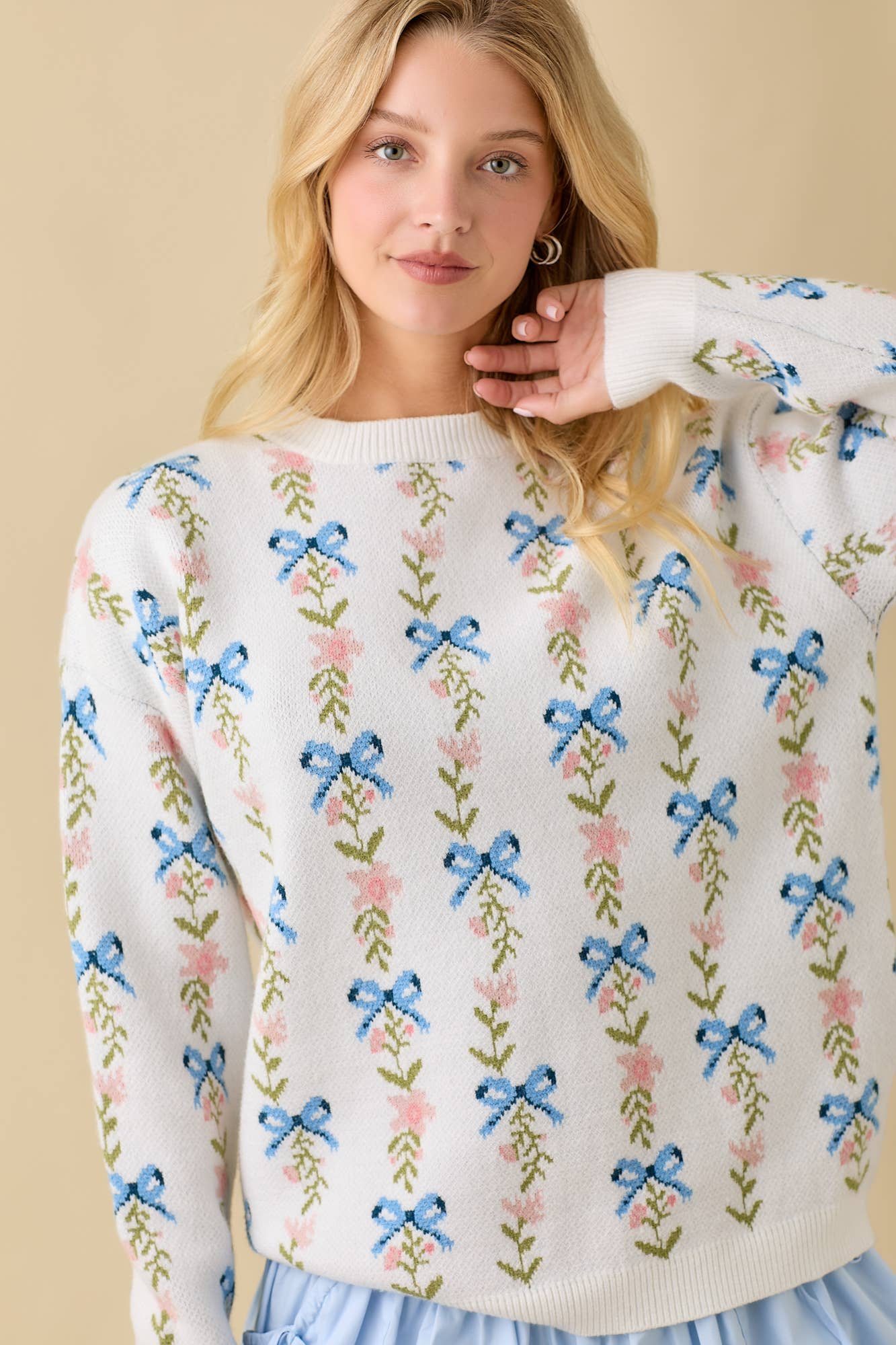 Coquette Bow Sweater