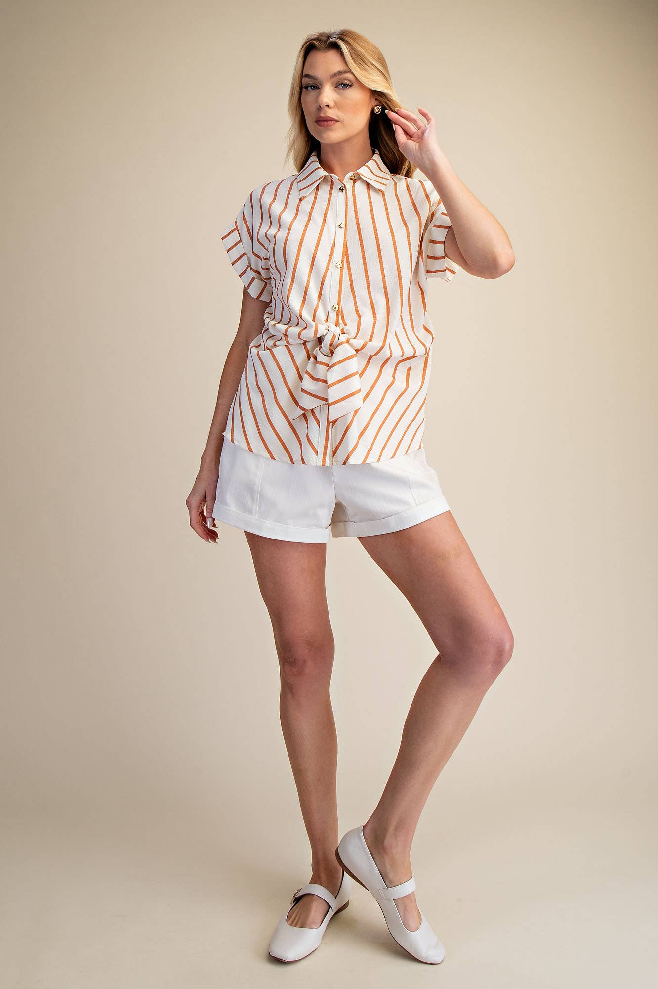 The Joanie Blouse - Olive