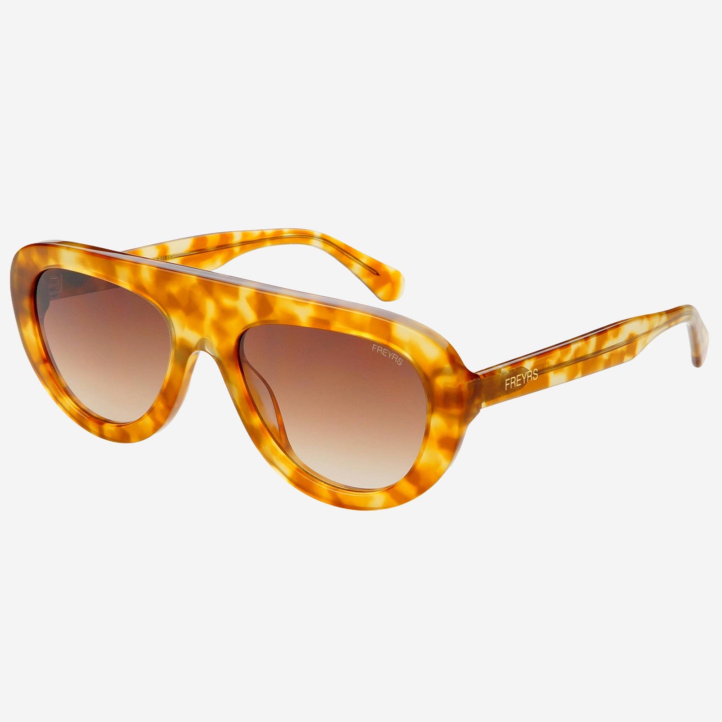 Jetsetter Acetate Womens Aviator Sunglasses : Honey Tortoise