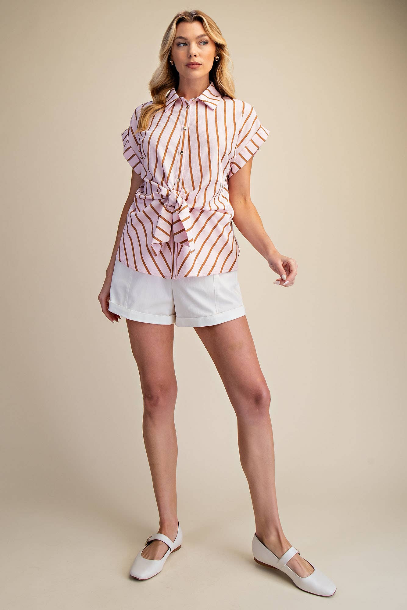 The Joanie Blouse - Olive