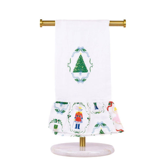 Waltz Tree Ruffle Hand Towel