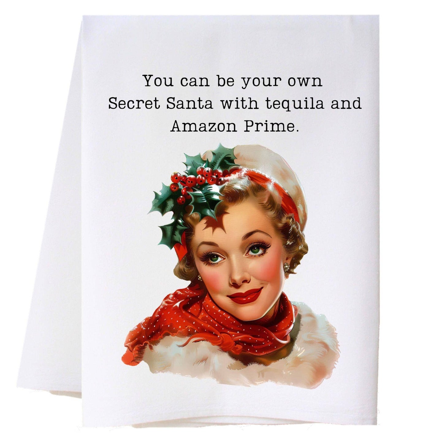 Christmas Diva 2 Kitchen Towel