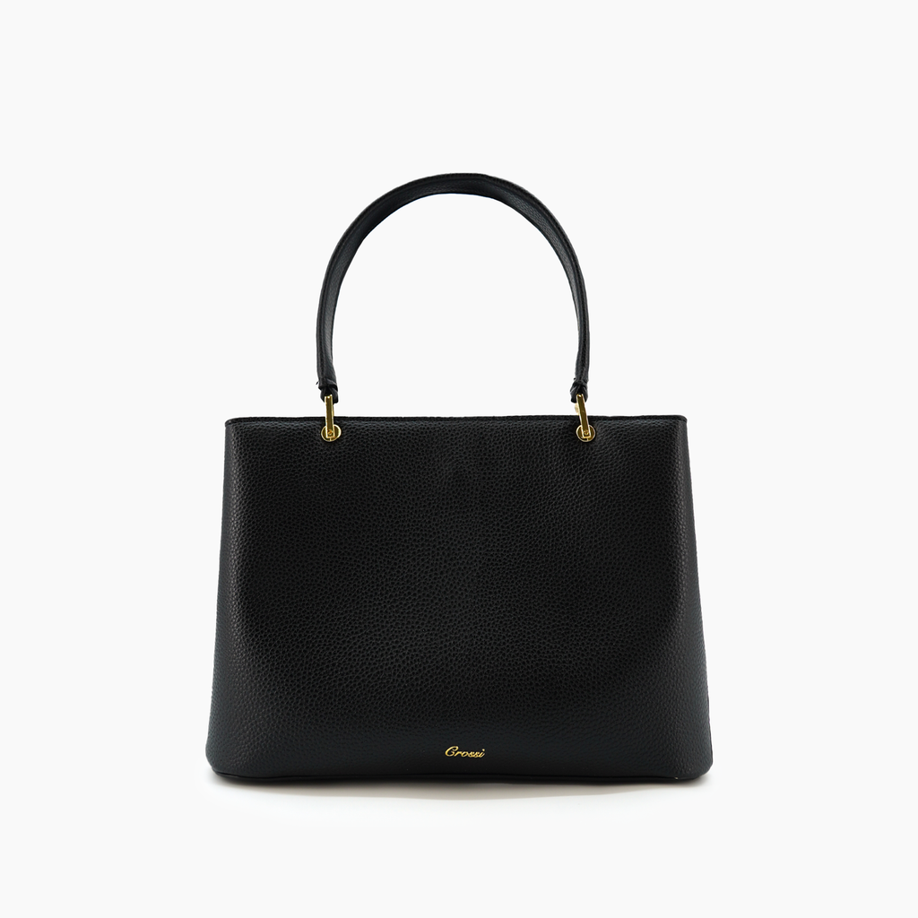 Jesse Bow Crossbody Handbag: Black