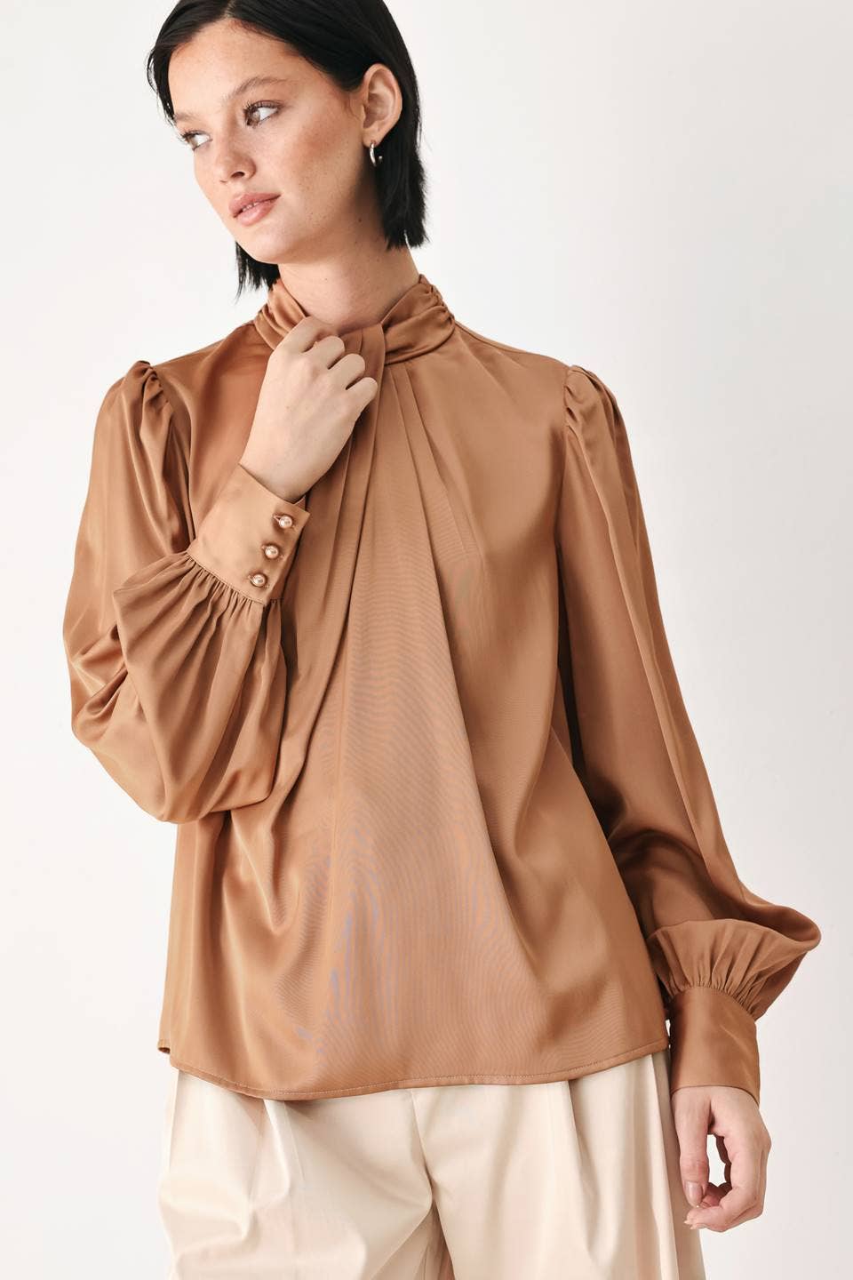 The Jenna Top - Bronze