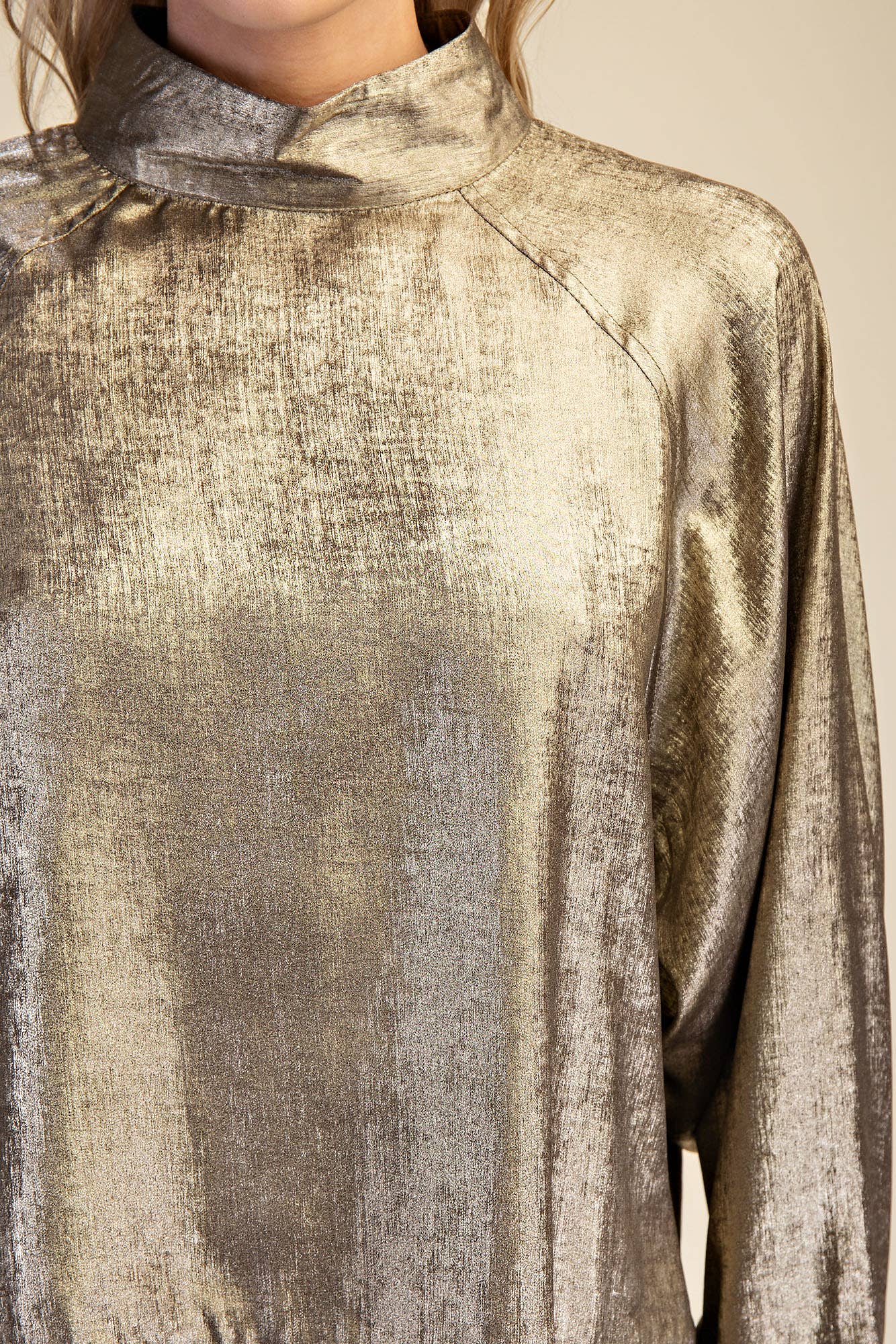 The Andrea Top: Taupe